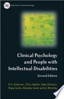 Clinical psychology and people with intellectual disabilities