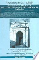 International Seminar on Nuclear War and Planetary Emergencies, 31st session the cultural planetary emergency : focus on terrorism : "E. Majorana" Centre for Scientific Culture, Erice, Italy, 7-12 May 2004 /