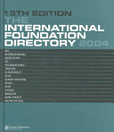The International Foundation Directory 2004 /
