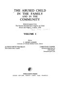 The abused child : in the family and in the community /