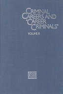 Criminal careers and "career criminals."