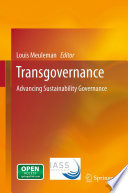 Transgovernance Advancing Sustainability Governance /