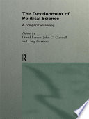 The Development of political science a comparative survey /
