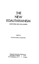 The New egalitarianism : questions and challenges /