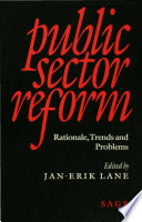 Public sector reform rationale, trends and problems /