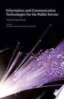 Information and communication technologies for the public service : A small states focus /