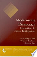 Modernizing democracy innovations in citizen participation /