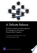 A delicate balance portfolio analysis and management for intelligence information dissemination programs /