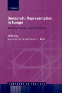Democratic representation in Europe diversity, change, and convergence /