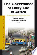 The governance of daily life in Africa ethnographic explorations of public and collective services /