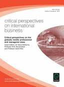 Critical perspectives on the globally mobile professional and managerial class /