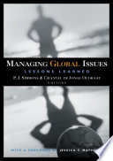 Managing global issues lessons learned /