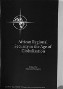 African regional security in the age of globalisation /