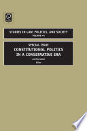 Studies in law, politics, and society special issue /