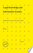 Legal knowledge and information systems : Jurix 2014 : the twenty-seventh annual conference /