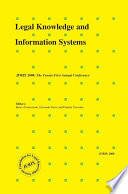 Legal knowledge and information systems JURIX 2008: the twentieth  first annual conference /