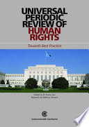 Universal periodic review of human rights : towards best practice /