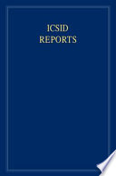 ICSID reports reports of cases decided under the Convention on the Settlement of Investment Disputes between States and Nationals of Other States, 1965.