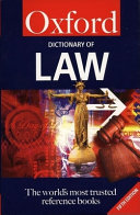 A dictionary of law /