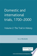 Domestic and international trials, 1700-2000