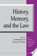 History, memory, and the law