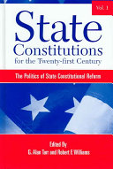 State constitutions for the twenty-first century.