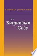 The Burgundian code book of constitutions or law of Gundobad, additional enactments /