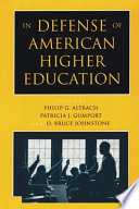 In defense of American higher education