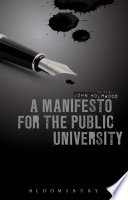 A manifesto for the public university