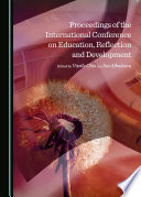 Proceedings of the International Conference on Education, Reflection and Development /