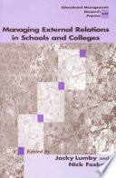 Managing external relations in schools and colleges