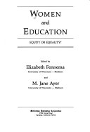 Women and education : equity or equality?.