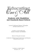 Educating one & all students with disabilities and standards-based reform /