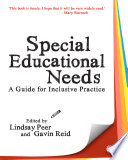 Special educational needs : a guide for inclusive practice /
