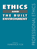 Ethics and the built environment