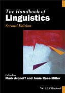The handbook of linguistics /