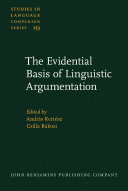 The evidential basis of linguistic argumentation /