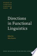 Directions in functional linguistics