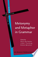 Metonymy and metaphor in grammar