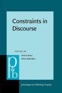 Constraints in discourse