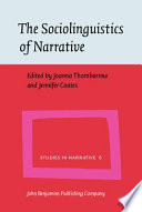The sociolinguistics of narrative