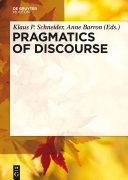 Pragmatics of discourse /