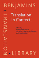 Translation in context selected contributions from the EST Congress, Granada, 1998 /