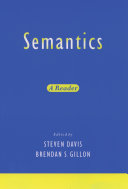Semantics a reader /