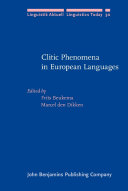 Clitic phenomena in European languages