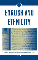 English and ethnicity