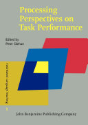 Processing perspectives on task performance /