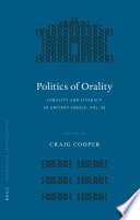 Politics of orality