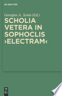 Scholia vetera in Sophoclis Electram