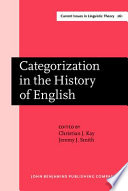 Categorization in the history of English